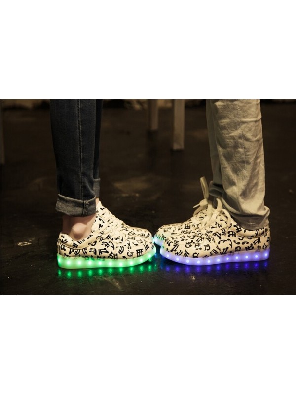 8 Colors Couple LED Stylish Men and Women Lighting Shoes